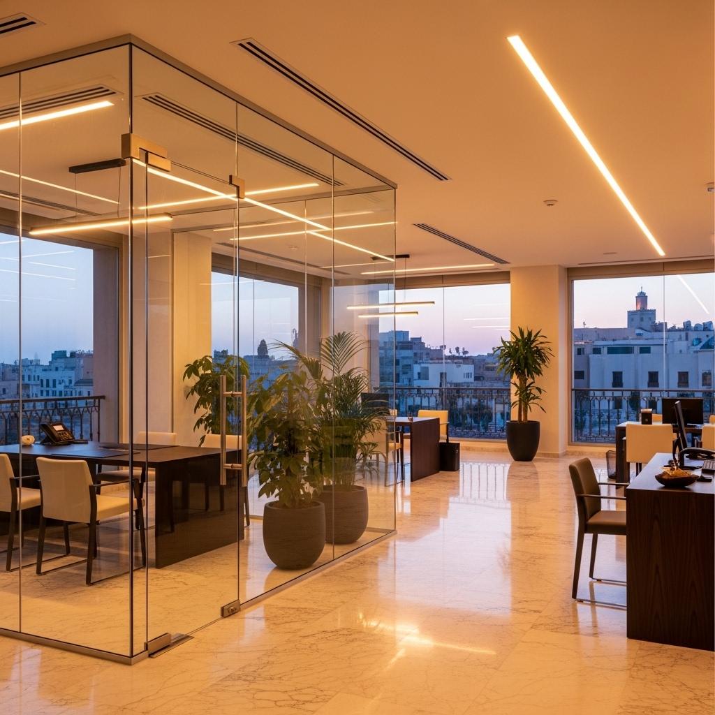 THE ELITE WORKHUB — Parce que l’Excellence mérite une Adresse. Votre centre d’affaires à FES, conçu pour les entrepreneurs ambitieux 